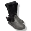 Zapato Bota Niña Bubblegummers Forrada Negra – Talla 23
