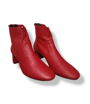 pixelcut-export-1752550006599 Botín Rojo Cuero Mango – Talla 37 (nuevo sin etiqueta)