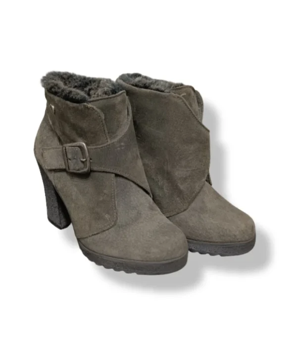 Botín Hush Puppies Forrado Gris – Talla 34