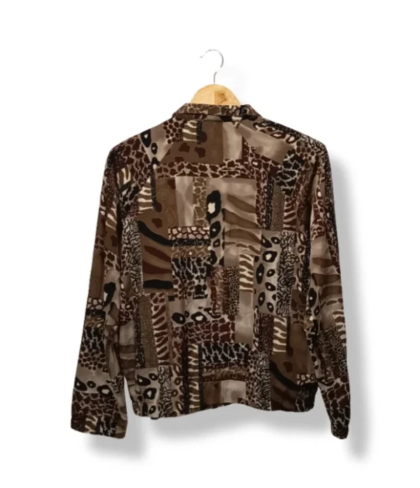 pixelcut-export-1753745601990 Chaqueta patchwork estampado vintage , Talla M