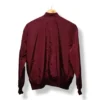 Bomber satinada burdeo Lock & Love, Talla S