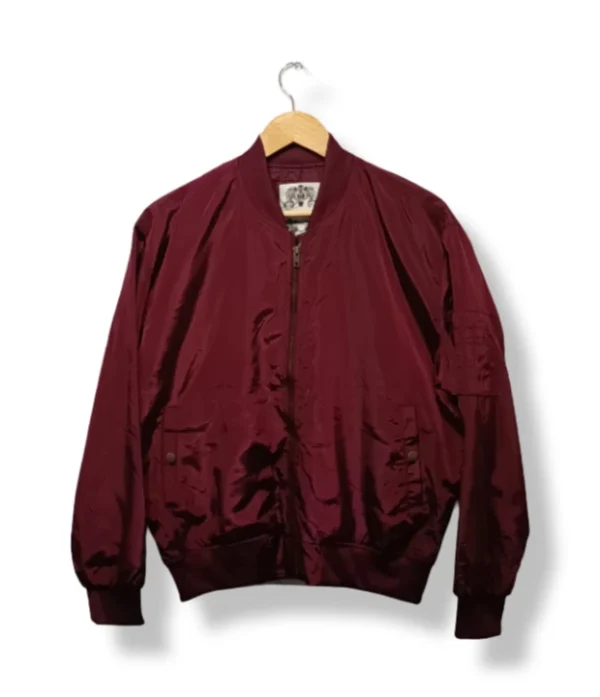 pixelcut-export-1753745781023 Bomber satinada burdeo Lock & Love, Talla S