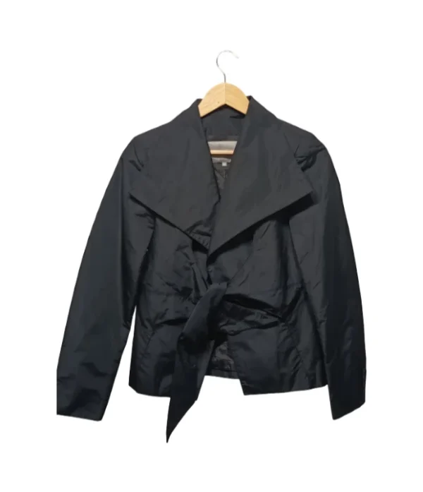 pixelcut-export-1753746058411 Chaqueta negra Rene Van Wijck, Talla S