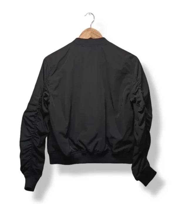 Bomber negra lisa FB Sister -talla S