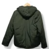 Parka de plumas verde con capucha Lotto Talla M