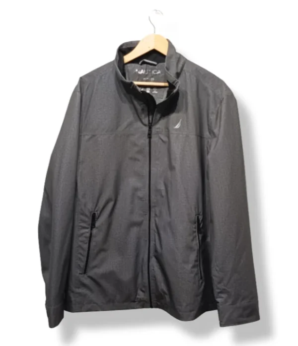 Chaqueta gris impermeable Nautica Talla L (Nueva con etiqueta)