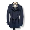 Chaqueta azul marino con cinturón Croft&Barrow – Talla L