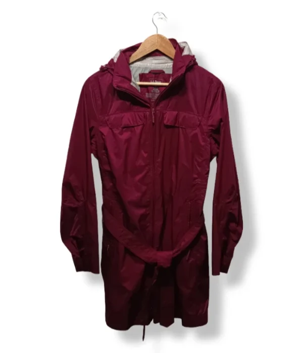 Chaqueta impermeable burdeo LL.Bean – Talla M