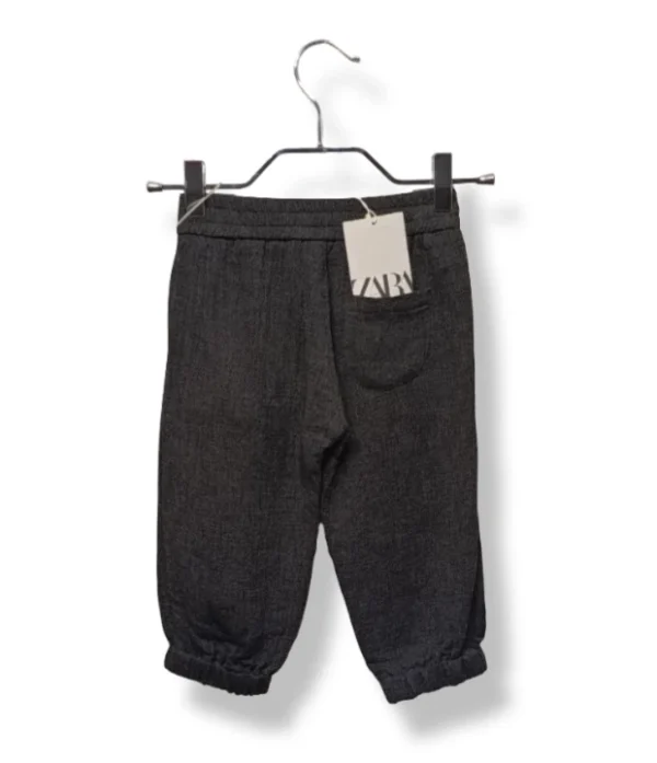 1000015516 (21) Pantalón jogger gris oscuro – Zara – Talla 2-3 años