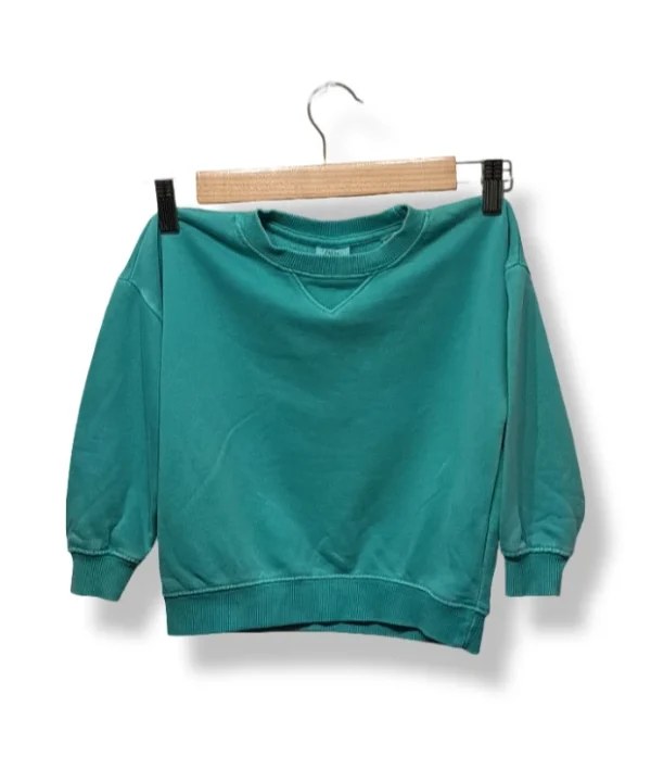 Polerón básico verde agua – Zara – Talla 2-3 años