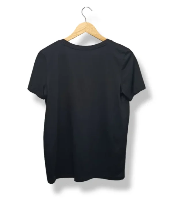 Polera negra escote en V Zara (Nueva con etiqueta)