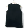 Chaleco negro de piel sintética - Talla S/M