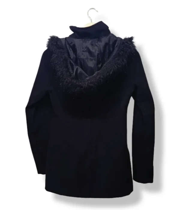 1000016142 (13) Abrigo negro Sems - Talla 36/38