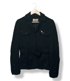 Abrigo corto Negro – ONLY – Talla S