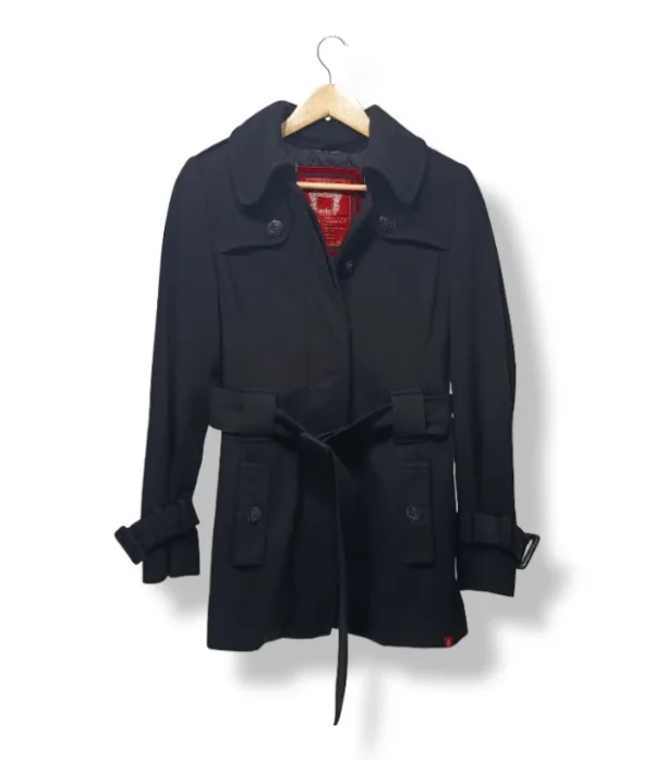 1000016142 (20) Abrigo negro – EDC by Esprit – Talla S