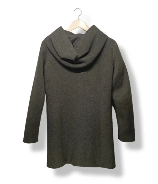 Tapado verde  con capucha ONLY – Talla S