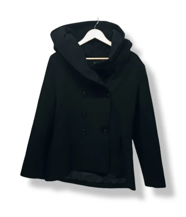 Abrigo corto con capucha By Sonne - Talla 42