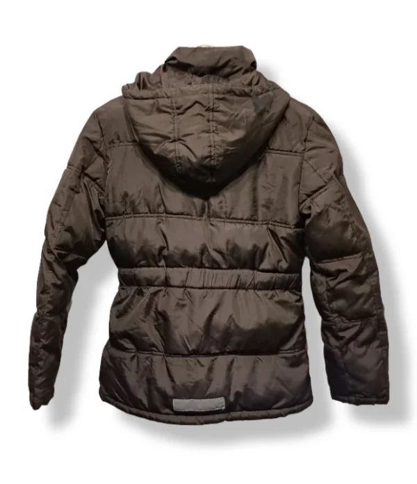 1000018665 (22) Parka acolchada Yigga con cinturón, talla 12/14 años