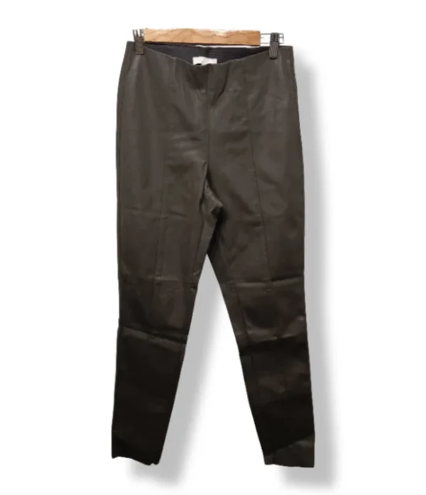 Pantalón efecto cuero negro H&M – Talla 38