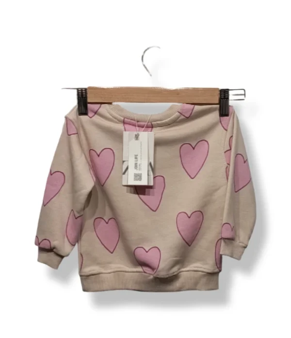 Polerón corazones Zara bebé - Talla 9-12 meses