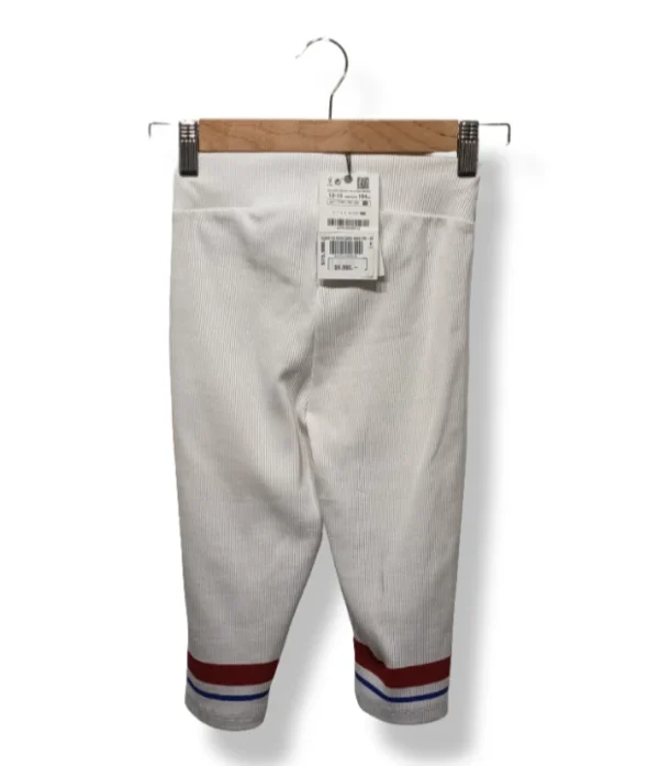 Pantalón deportivo blanco Zara niña - Talla 2 años