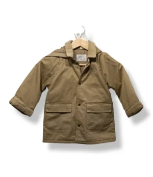 Chaqueta infantil Zara beige con gorro 3 / 4 años