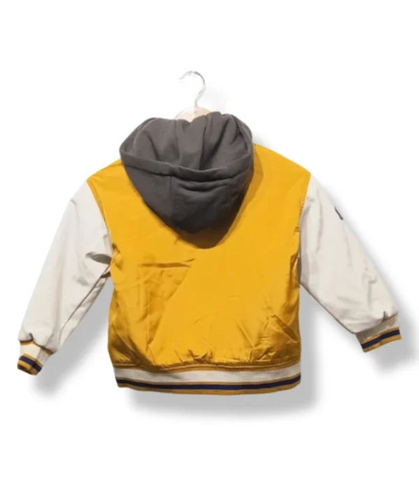 Parka varsity “New York” con gorro – Talla 6 años, nueva con etiqueta