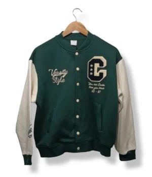 pixelcut-export-1754062445744 Chaqueta varsity verde Zara niño “Nice Team” – Talla 11-12 años, nueva con etiqueta