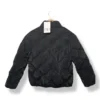 Chaqueta acolchada negra Zara niña, diseño circular – Talla 10