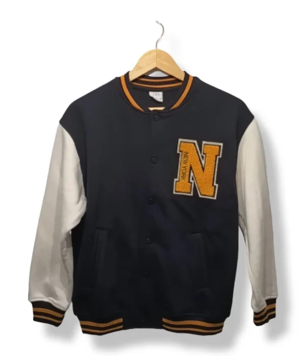 Chaqueta varsity Zara niño “New York” – Nuevo sin etiqueta