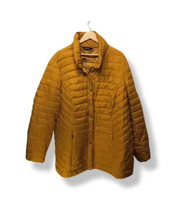 Parka acolchada mostaza Ulla Popken Talla XL/XXL