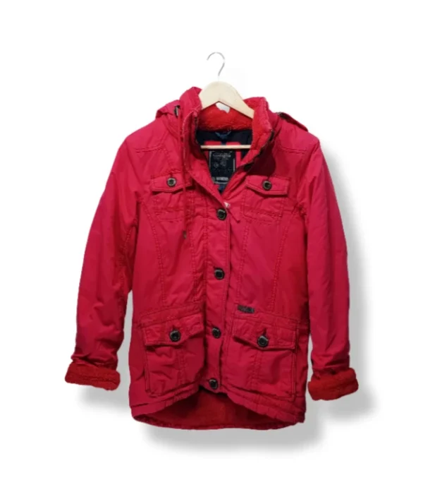 pixelcut-export-1754283004553 Chaqueta fucsia con chiporro interior Guarantee, Talla M