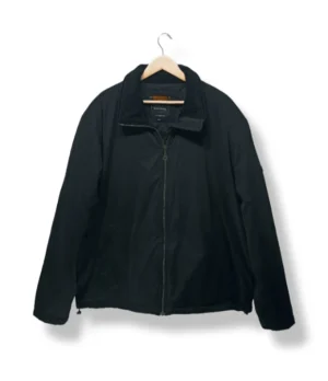 pixelcut-export-1754283274936 Chaqueta negra básica con cierre Much More Jackets, Talla L/XL