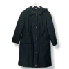 Parka negra impermeable Sympatex,  Talla L/XL