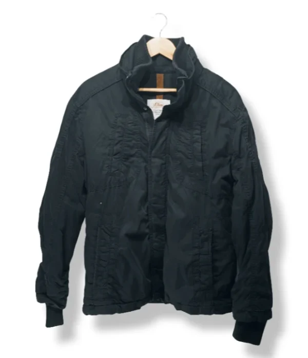 Chaqueta negra urbana s.Oliver, Talla M