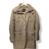 Parka beige con gorro acolchado Amisu