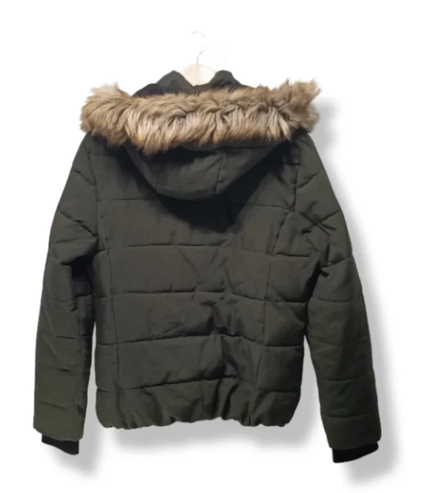 pixelcut-export-1754284083921 Parka acolchada verde militar FBSister - Talla XL