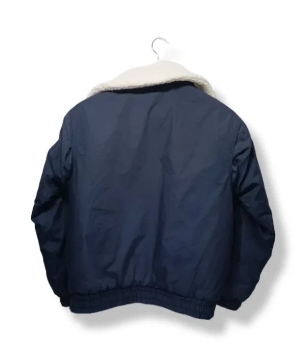 pixelcut-export-1754284787803 Chaqueta aviador azul con cuello de chiporro – Talla M