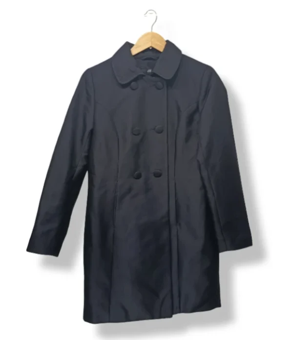 Trench coat azul marino H&M - Talla S