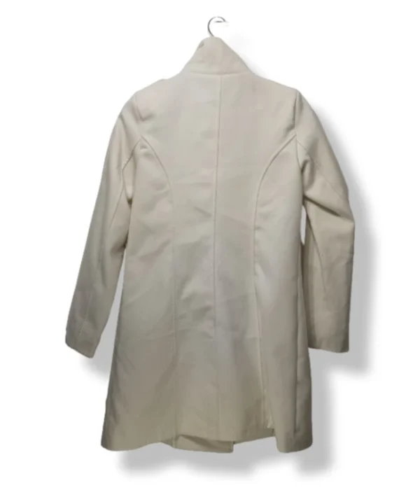pixelcut-export-1754288283721 Abrigo blanco Made in Italy, talla S (nuevo)