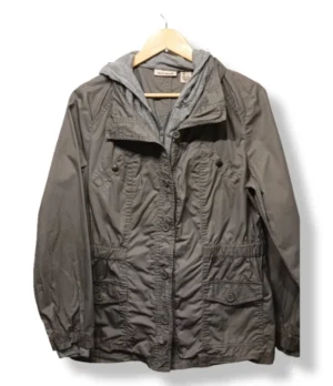 Chaqueta DKNY con gorro interior – Talla L