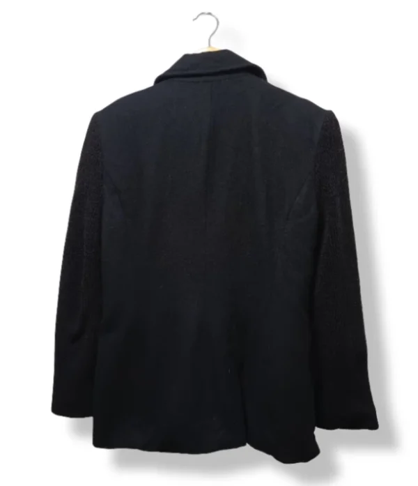 pixelcut-export-1756360397287 Chaqueta negra Bandolera talla 38