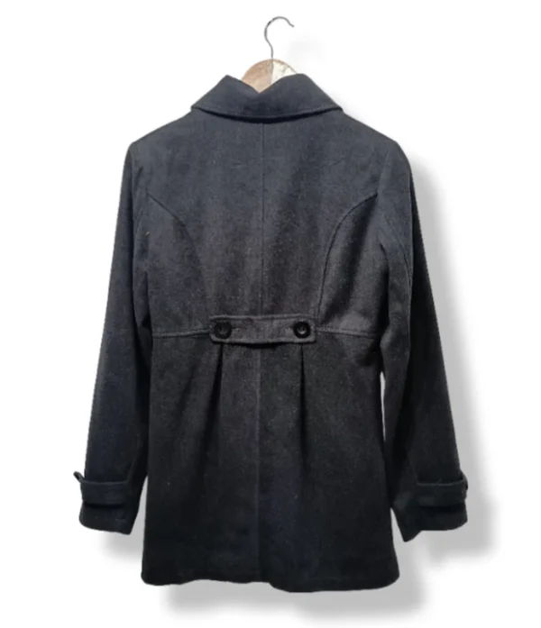 Abrigo negro Krush talla S