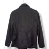 Abrigo corto negro cruzado Old Navy - Talla S