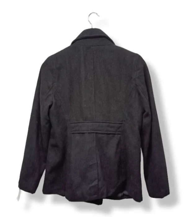 Abrigo corto negro cruzado Old Navy - Talla S