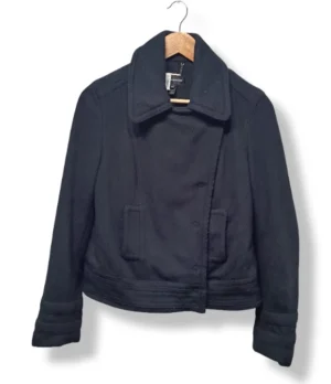 Abrigo corto azul marino Club Mónaco talla M