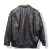 Chaqueta de cuero negro, Talla M