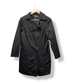Trench Cannella  negro clásico – Talla M
