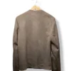 Chaqueta tipo gamuza Zara beige talla S