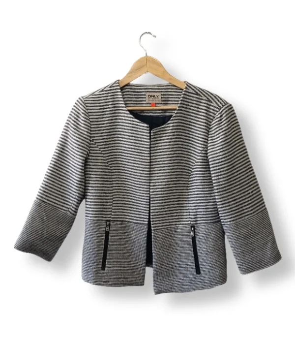 Chaqueta ONLY a rayas, Talla S